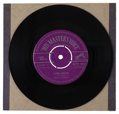 Lot 1 - RONNIE PEARSON – TEEN-AGE FANCY UK HIS MASTER'S VOICE 7” (45-POP 489)
