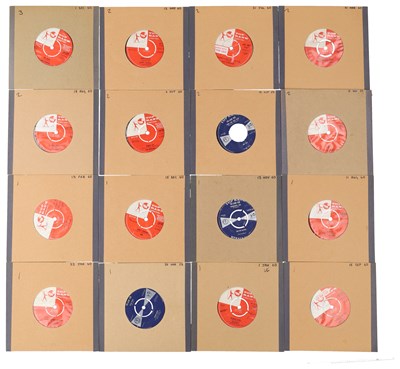 Lot 4 - 1959 TO 1960 TOP RANK INTERNATIONAL LABEL 7" COLLECTION INCLUDING THE FLAMINGOS, TOM HAWKE