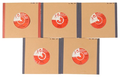 Lot 5 - 1960 TO 1961 TOP RANK INTERNATIONAL LABEL 7" COLLECTION INCLUDING THE PIPS, DONNIE AND THE DREAMERS