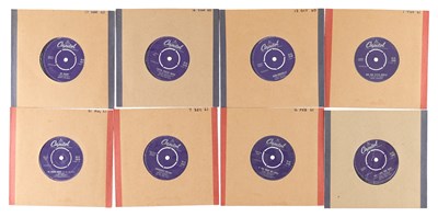 Lot 8 - GENE VINCENT - '56 TO '61 - 7" SINGLE PACK
