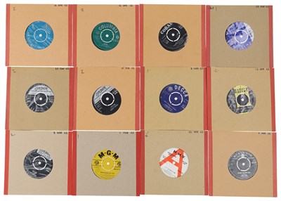 Lot 18 - 1962 JANUARY TO JUNE ROCK AND POP 7" COLLECTION INCLUDING JOHNNY KIDD, JAY AND THE AMERICANS