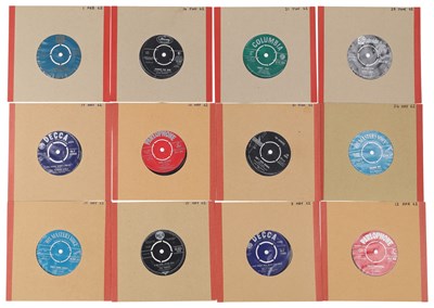 Lot 18 - 1962 JANUARY TO JUNE ROCK AND POP 7" COLLECTION INCLUDING JOHNNY KIDD, JAY AND THE AMERICANS