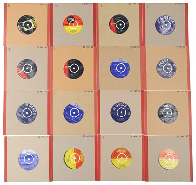 Lot 19 - 1962 JULY TO DECEMBER ROCK / POP / SOUL 7" COLLECTION INCLUDING TONY SHEVETON, THE DAVE CLARK FIVE