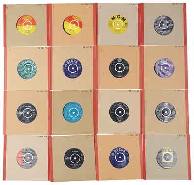 Lot 19 - 1962 JULY TO DECEMBER ROCK / POP / SOUL 7" COLLECTION INCLUDING TONY SHEVETON, THE DAVE CLARK FIVE