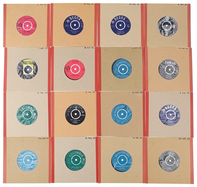 Lot 19 - 1962 JULY TO DECEMBER ROCK / POP / SOUL 7" COLLECTION INCLUDING TONY SHEVETON, THE DAVE CLARK FIVE