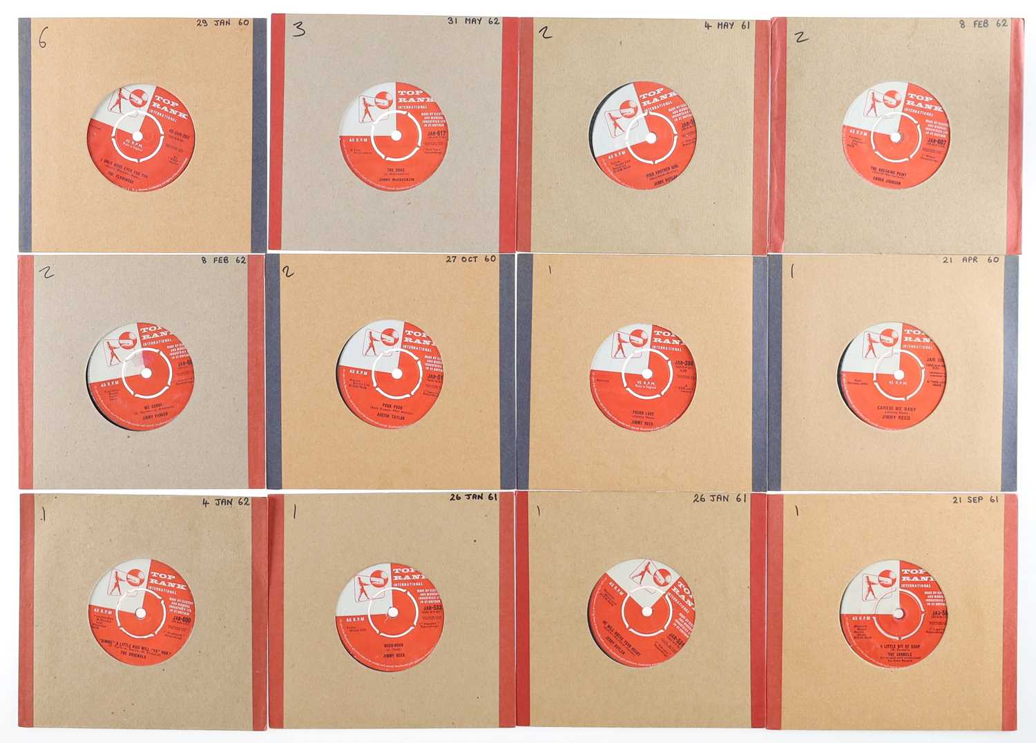 Lot 20 - 1962 TO 1963 DOO-WOP, R'N'B AND EARLY SOUL 7" COLLECTION INCLUDING THE FLAMINGOS, JIMMY MCCRAKLIN