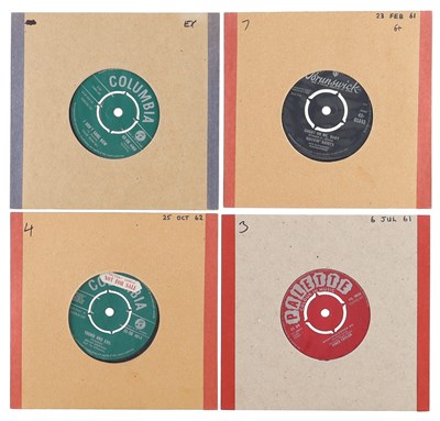 Lot 21 - 1960 TO 1962 ROCK 'N' ROLL RARITIES 7"S INCLUDING CHAN ROMERO, ROCKIN' SAINTS