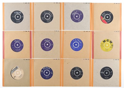 Lot 26 - 1963 JANUARY TO AUGUST ROCK / POP 7" COLLECTION INCLUDING JACKIE WILSON, RICHARD WYLIE