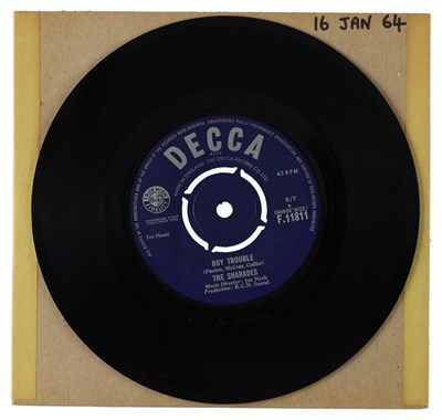 Lot 28 - THE SHARADES – DUMB HEAD UK DECCA 7” (F.11811)