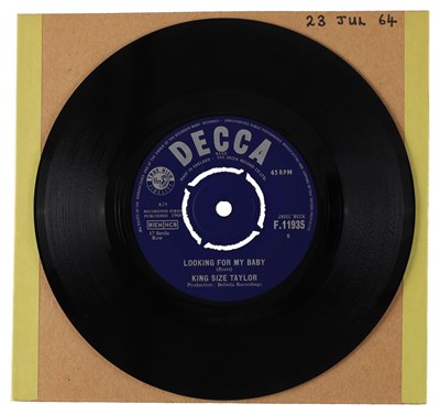 Lot 30 - KING SIZE TAYLOR – SOMEBODY'S ALWAYS TRYING UK DECCA 7” (F.11935)