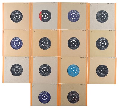 Lot 33 - 1963 - POP -SOUL - RARITIES - 7" SINGLE COLLECTION - JULIE DRISCOLL, THE ORCHIDS, THE CAMEOS