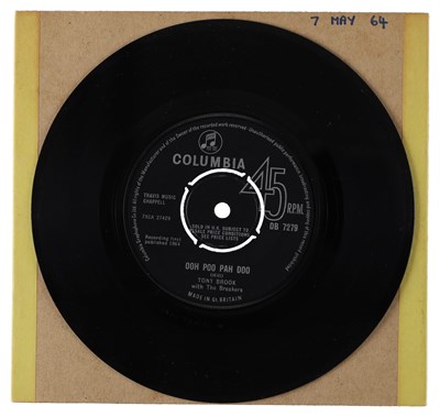 Lot 38 - TONY BROOK WITH THE BREAKERS – MEANIE GENIE UK COLUMBIA 7” (DB 7279)