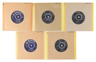 Lot 46 - 1964 - JAN TO MAY - BEAT - ROCK N ROLL - 7" SINGLE PACK - WAYNE GIBSON, CHRISTIAN'S CRUSADERS
