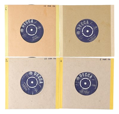 Lot 48 - 1964 - JAN TO MAY - DECCA - MOD - 7" SINGLE PACK - THE BEAZERS, THE GRAHAM BOND ORGANIZATION