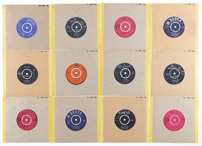 Lot 54 - 1964 MARCH TO MAY ROCK / POP 7" COLLECTION INCLUDING THE LEON YOUNG STRINGS, PETER'S FACES