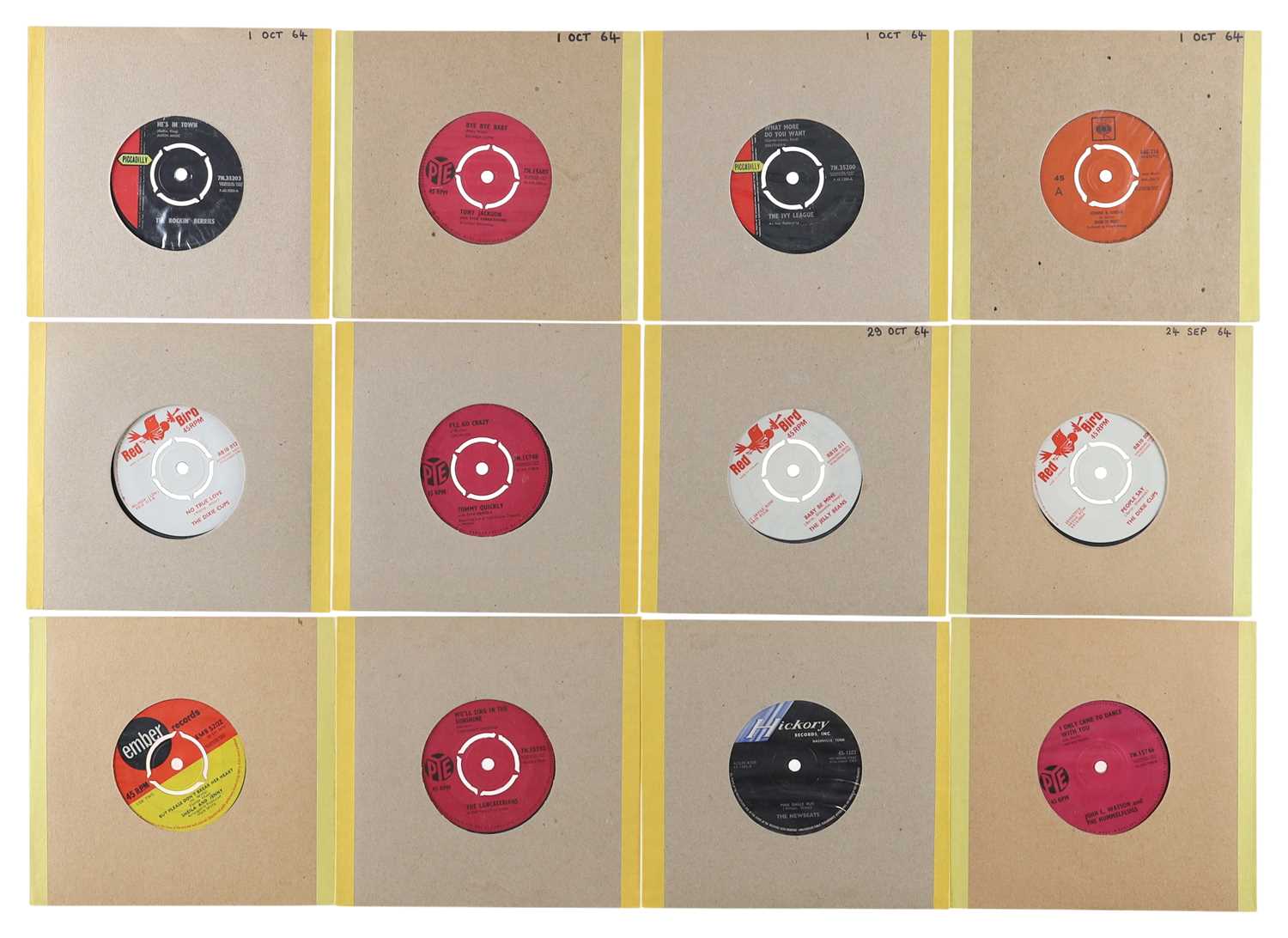 Lot 72 - 60'S UK LABEL POP & BEAT 7" COLLECTION - THE CHANTS, PETER'S FACE, THE KINKS