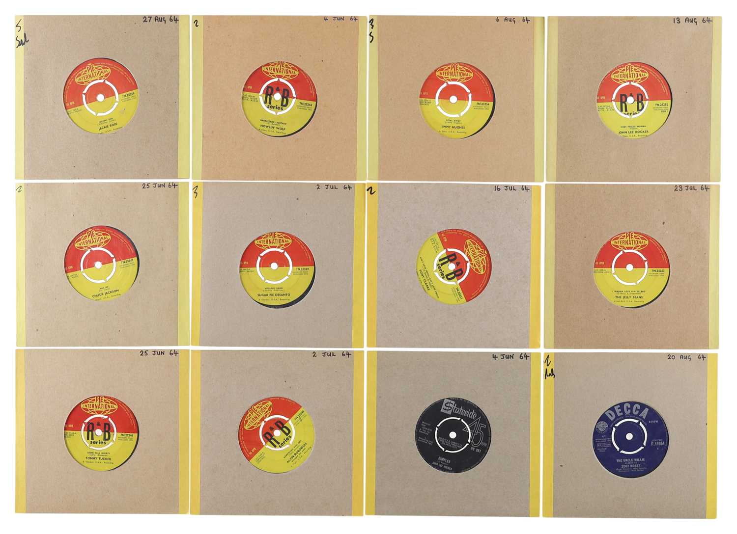 Lot 74 - 60'S UK LABEL SOUL R&B, STATESIDE, PYE, DECCA - JACKIE ROSS, HOWLIN WOLF