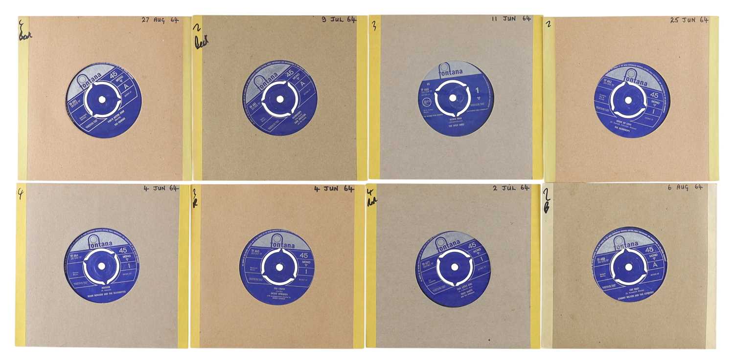 Lot 78 - 60'S UK FONTANA POP & BEAT 7" PACK - THE FARINAS, EARL PRESTON, WILD ONES