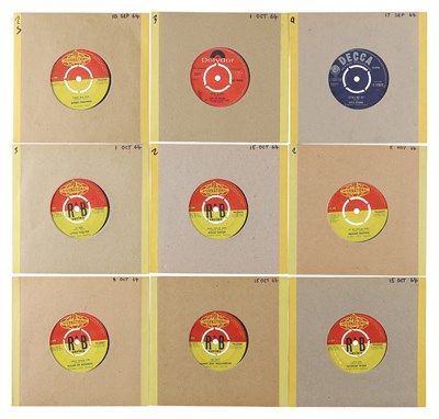 Lot 80 - 60'S UK OG BLUES R&B 7" PACK - BOBBY FREEMAN, JOHN LEE HOOKER, OTIS SPANN