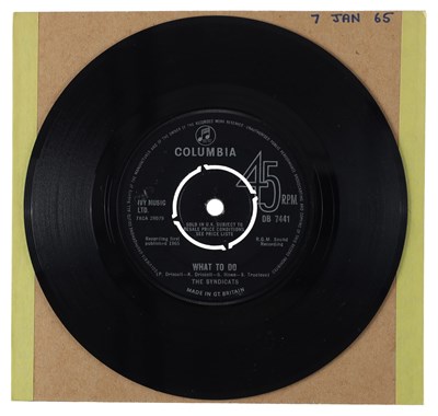 Lot 85 - THE SYNDICATS – HOWLIN' FOR MY BABY UK COLUMBIA 7” (DB 7441)