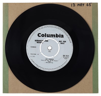 Lot 95 - THE ZEPHYRS – I JUST CAN'T TAKE IT UK COLUMBIA 7” DEMO (DB 7571)