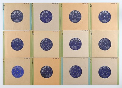 Lot 103 - UK 60'S DECCA POP-BEAT 7" SINGLES - THE WILDE THREE, TOMMY BISHOPS + MORE