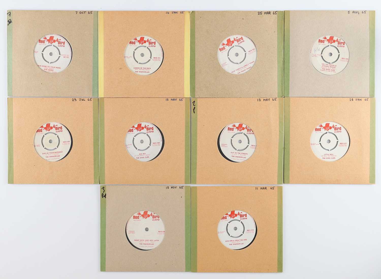 Lot 106 - UK 60'S RED BIRD LABEL 7" PACK, GIRL GROUP, SOUL, POP WITH RARITIES