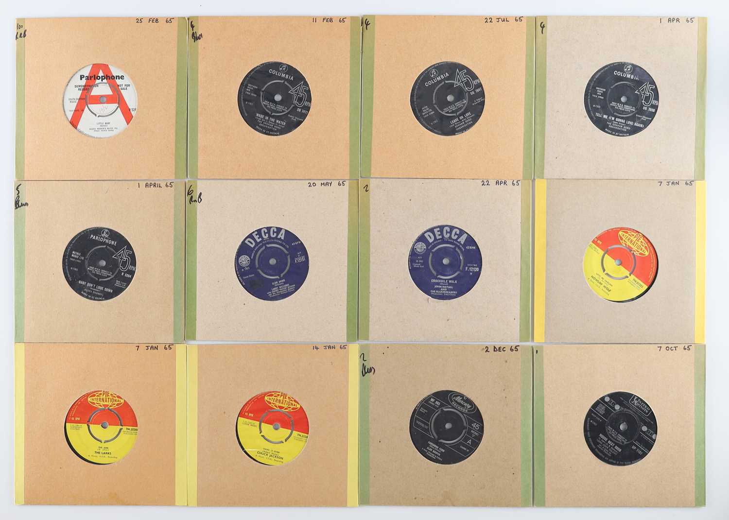 Lot 107 - 60'S UK BLUES R&B 7" PACK - ALEXIS KORNER, GRAHAM BOND, BLUES COUNCIL