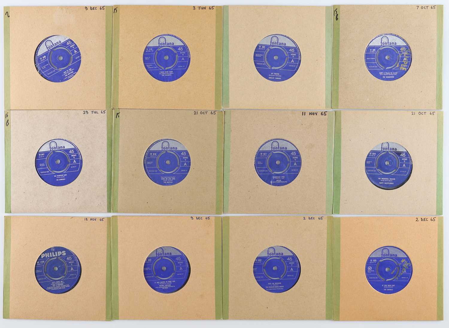 Lot 111 - UK 60'S POP, SOUL, BEAT, MOD 7" PACK - THE ESCORTS, SHELLEY FABARES, MARAUDERS + MORE