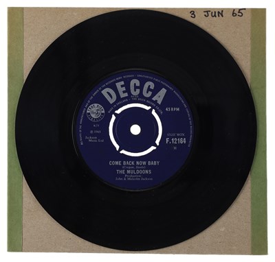 Lot 122 - THE MULDOONS – I'M LOST WITHOUT YOU UK DECCA 7” (F.12164)