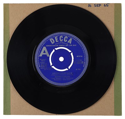 Lot 125 - SONNY CHILDE – GIVING UP ON LOVE UK DECCA 7” DEMO (F.12218)