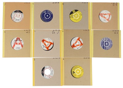 Lot 184 - 1969 - DEMO COLLECTABLES - MIXED LABELS - 7" SINGLE PACK - MORRIS VAUGHN, RUSSELL MORRIS, THE ARRIVALS