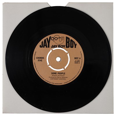 Lot 209 - CHORDS FIVE – SOME PEOPLE UK JAY BOY 7” (BOY 6)