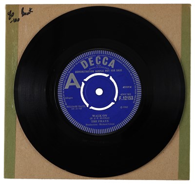 Lot 224 - THE FRAYS – WALK ON UK DECCA 7” DEMO (F.12153)
