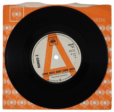 Lot 226 - ROMEO Z – COME BACK BABY COME BACK UK CBS 7” (202645)