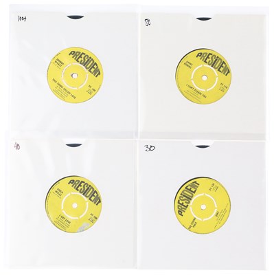 Lot 246 - PRESIDENT RECORDS NORTHERN SOUL 7" PACK INCLUDING JOHNNY WYATT, JIMMY ROBINS