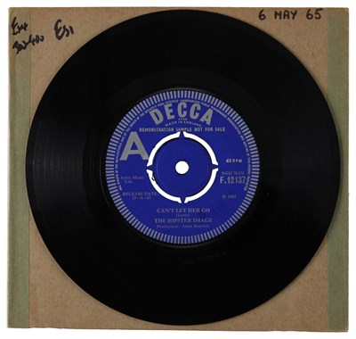 Lot 255 - THE HIPSTER IMAGE – CAN'T LET HER GO UK DECCA 7” DEMO (F.12137)