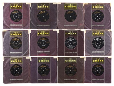 Lot 263 - 60'S BLUES R&B - UK CHESS STOCK 7" PACK - SONNY BOY, BO DIDDLEY, LITTLE MILTON