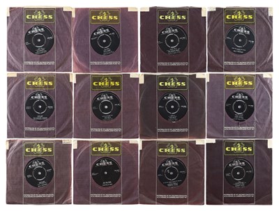 Lot 264 - 60'S UK SILVER CHESS STOCK 7" SINGLES - RADIANTS, KNIGHT BROS, RAMSEY LEWIS