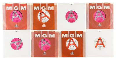 Lot 268 - UK MGM SOUL DEMOS 7" PACK - TRULY SMITH, THE ROYALETTES, CALVIN ARNOLD