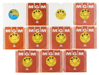Lot 269 - UK MGM SOUL STOCK 7" PACK - JOHNNY NASH, LARRY WILLIAMS, THE STEREOS