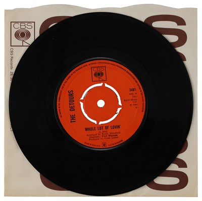 Lot 273 - THE DETOURS – WHOLE LOT OF LOVIN' UK CBS 7” (3401)