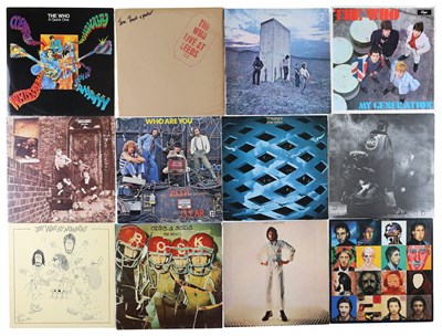 Lot 118 - THE WHO AND RELATED LP COLLECTION