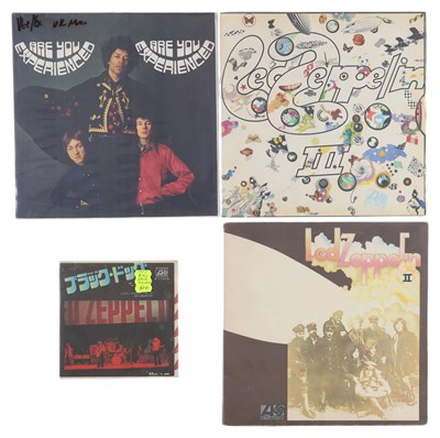 Lot 64 - HARD ROCK - LP / 7" PACK