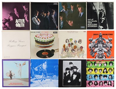 Lot 252 - THE ROLLING STONES - LP COLLECTION - 70'S & 80'S PRESSINGS