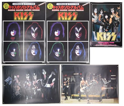 Lot 93 - KISS - POSTER COLLECTION.