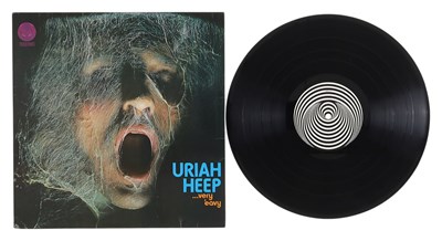 Lot 133 - URIAH HEEP - VERY 'EAVY VERY 'UMBLE LP (UK ORIGINAL - LARGE VERTIGO SWIRL - 6360 006)