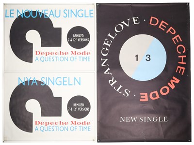 Lot 94 - DEPECHE MODE - BILLBOARD POSTER COLLECTION.