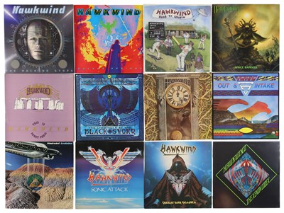 Lot 254 - HAWKWIND - LP COLLECTION