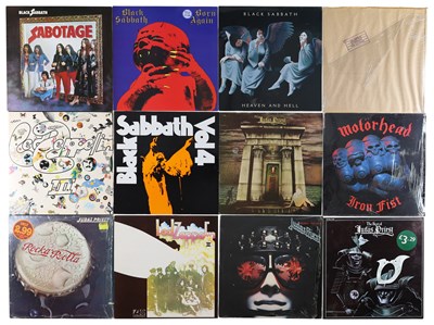 Lot 238 - HARD ROCK & METAL LPS - LED ZEPPELIN, MOTORHEAD, JUDAS PRIEST + MORE